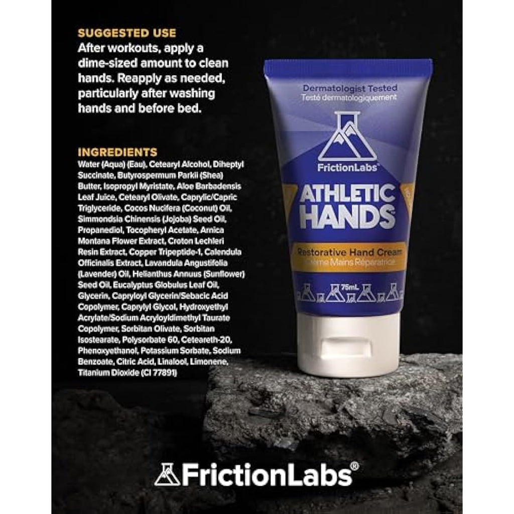 Friction Labs Athletic Hands – Restorative Shea Butter Hand Cream