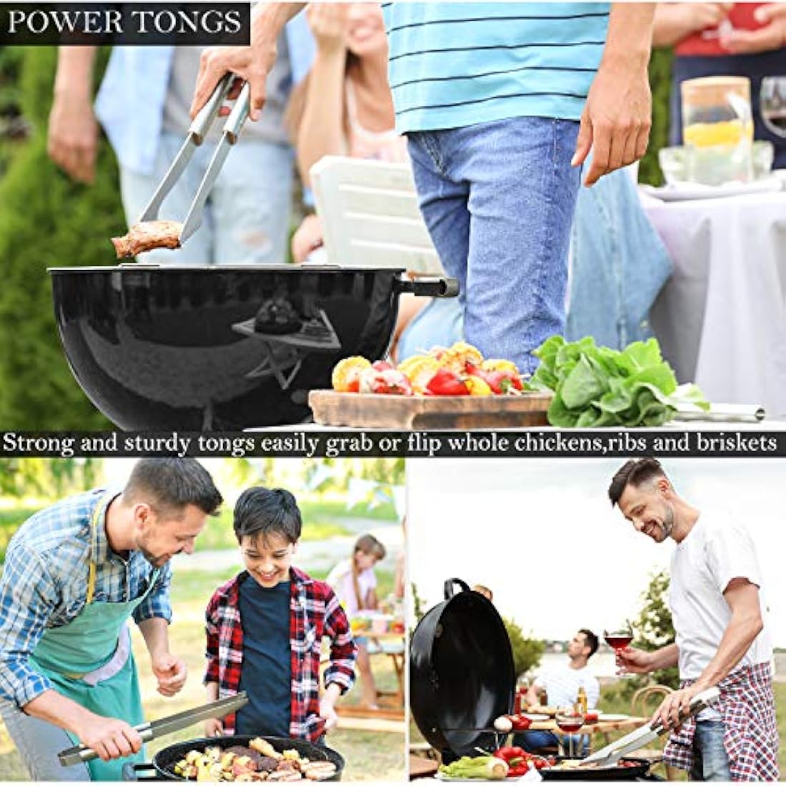 ROMANTICIST 29pcs BBQ Grill Tool Set | Stainless Steel Grilling Accessories