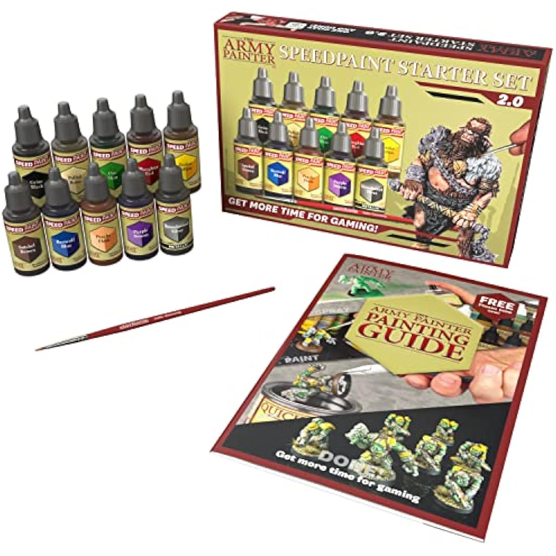 The Army Painter Speedpaint 2.0 Starter Set – 10 Acrylic Contrast Paints