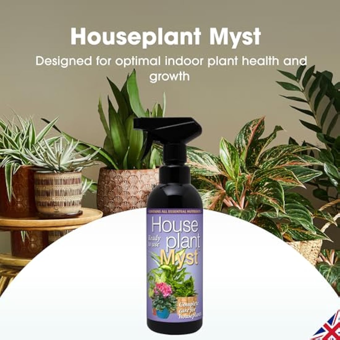 Growth Technology Houseplant Myst 750ml – Nutrient Mist & Fertilizer