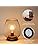 TRIROCKS Set of 4 Battery Operated Table Lamps | Vintage Metal Lanterns