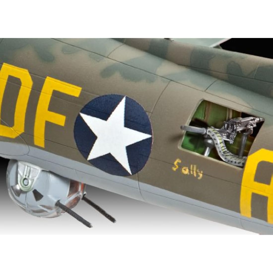Revell B-17F Memphis Belle 1:72 Scale Plastic Model Kit - 235 Pieces