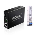 H!Fiber Gigabit Ethernet Media Converter | 1.25G SFP to RJ45 | 20km