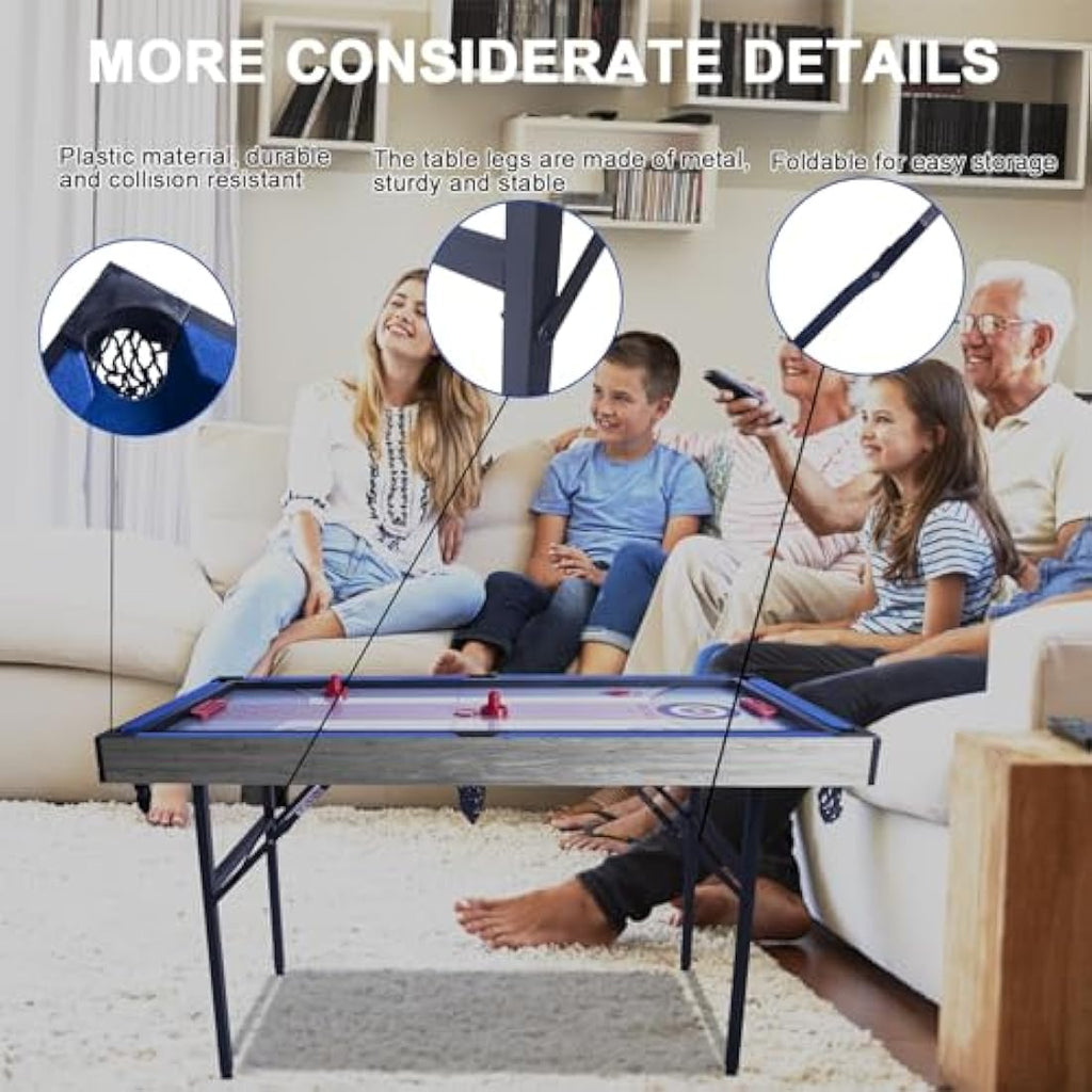 Jolof Store Multi-Game Table – Foldable Space-Saving Game Center