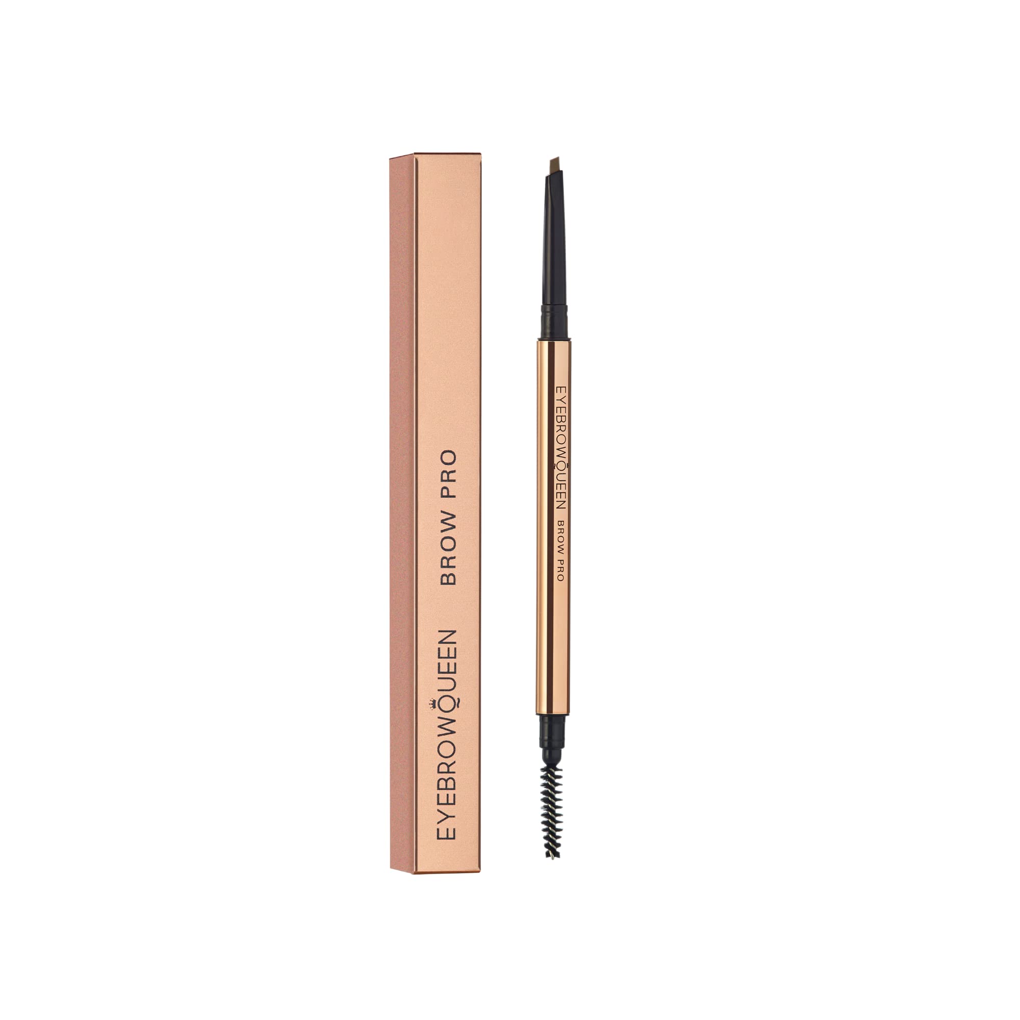 Eyebrowqueen Brow Pro Waterproof Dual-Ended Eyebrow Pencil - Black