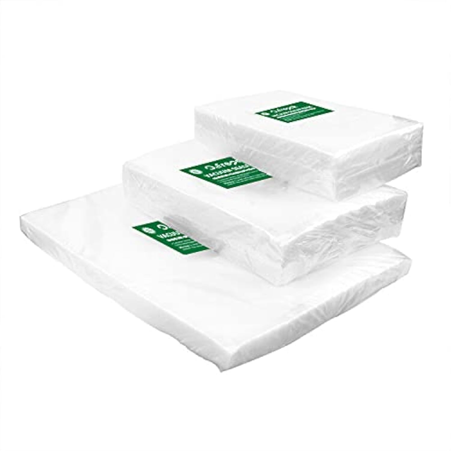 O2frepak 150 Count Vacuum Sealer Bags | BPA Free Embossed Food Bags