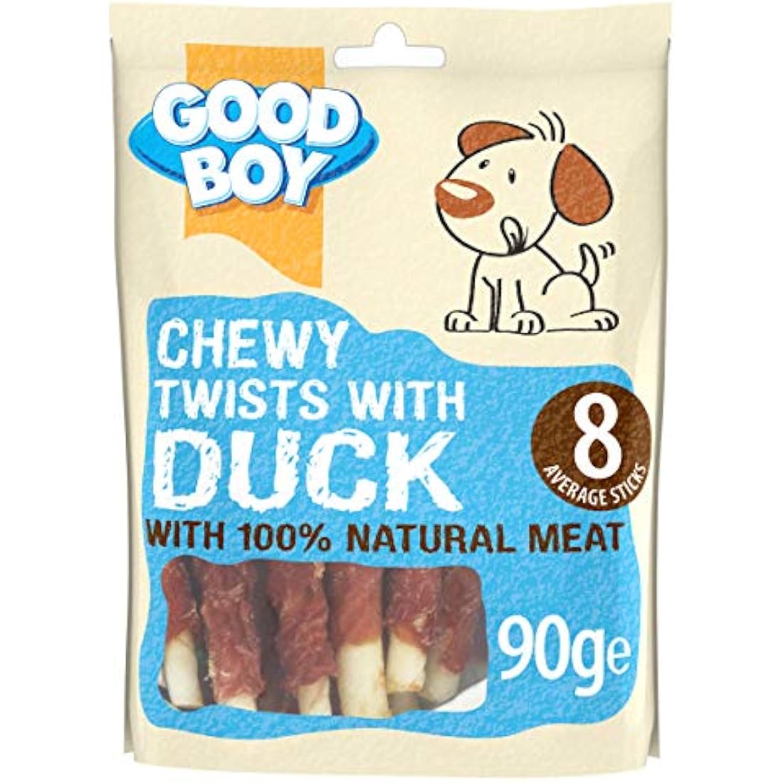 Good Boy Duck Chewy Twists – Natural Gluten Free Dog Treats (10 x 90g)