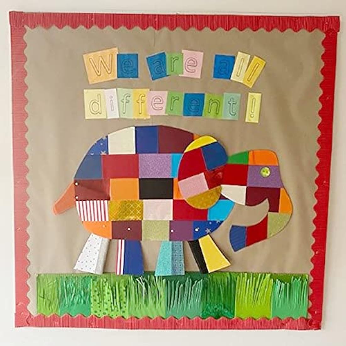 Jolof Store Corrugated School Display Borders - 12 Pack Assorted Colors