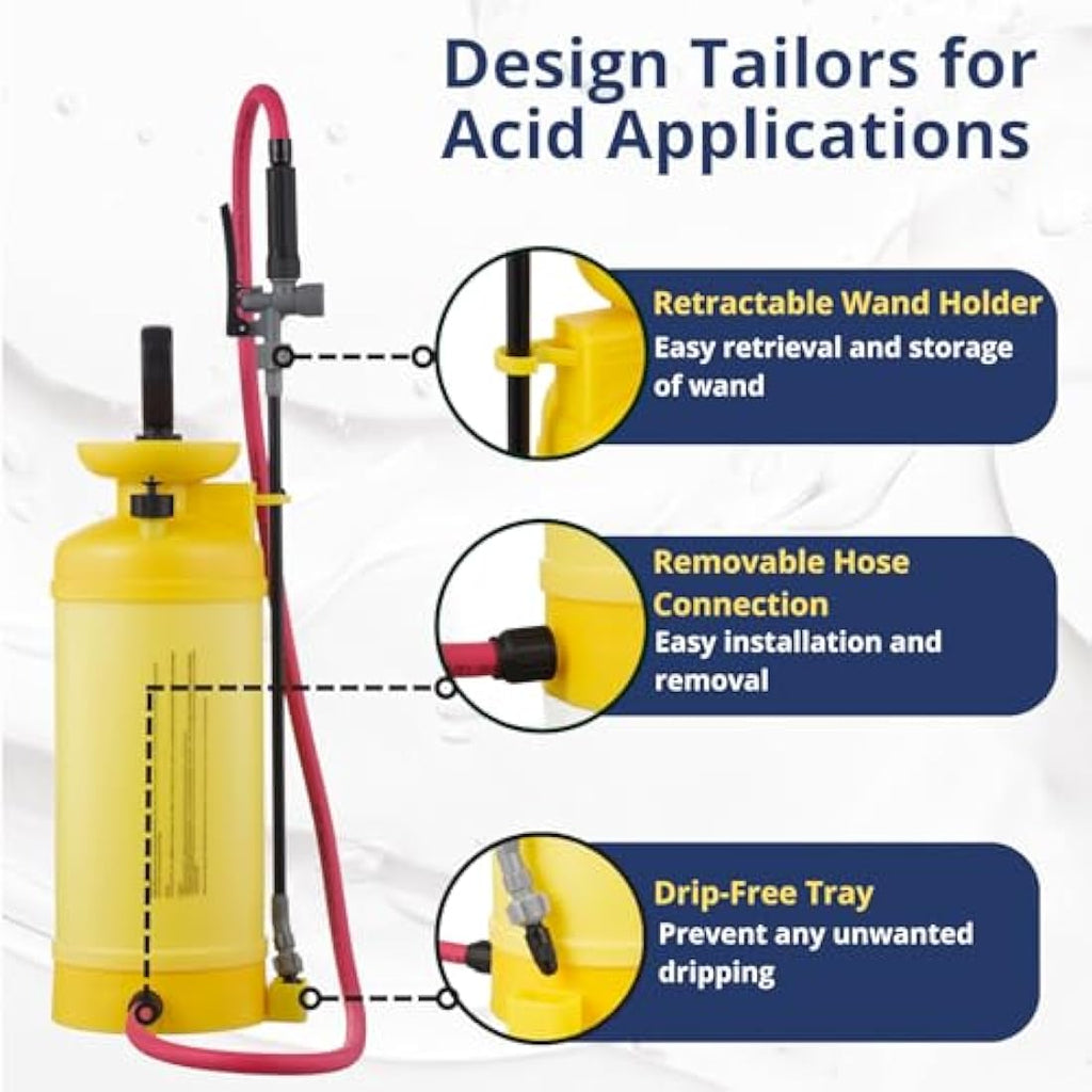 Sprayers Plus Acid Pro 2-Gallon Compression Sprayer | Chemical Resistant