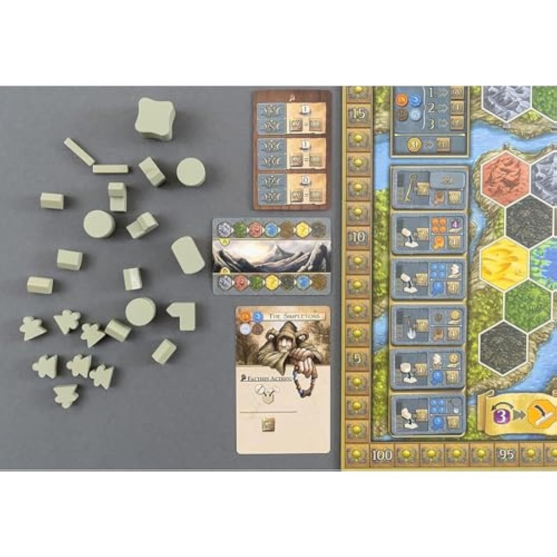 Capstone Games Terra Mystica: Big Box Strategy Board Game Set