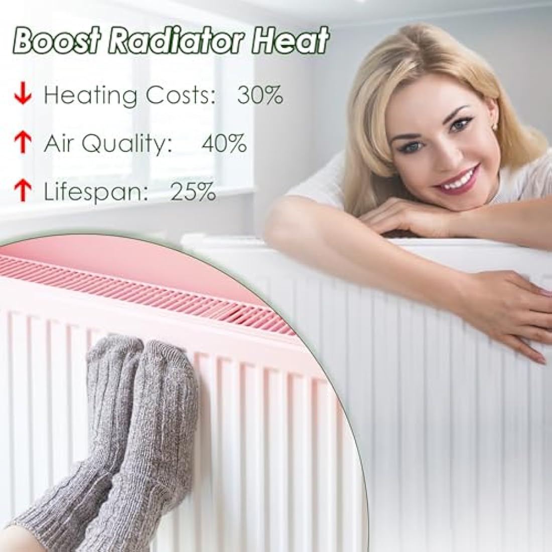 81cm Radiator Cleaner Brush | Flexible Natural Boar Bristles