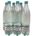Borjomi Mineral Sparkling Water – Volcanic Carbonated Water, 1L (6 Pack)
