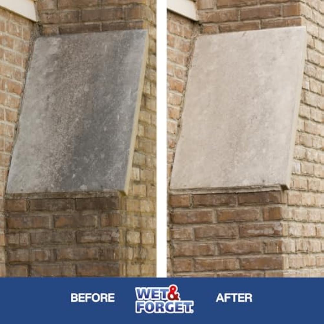 Wet & Forget Rapid Application Mould & Algae Remover - 2L Patio Cleaner