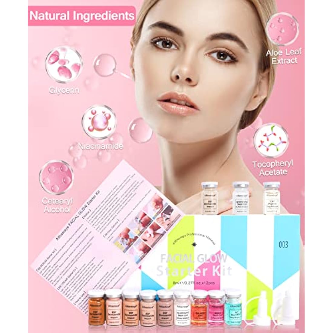 Jolof Store BB Glow Semi-Permanent Foundation Microneedling Serum Kit