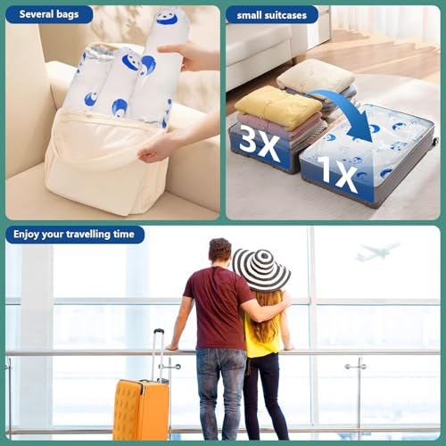 SZO Vacuum Storage Bags with Electric Pump | 16-Pack Space Saver Bags