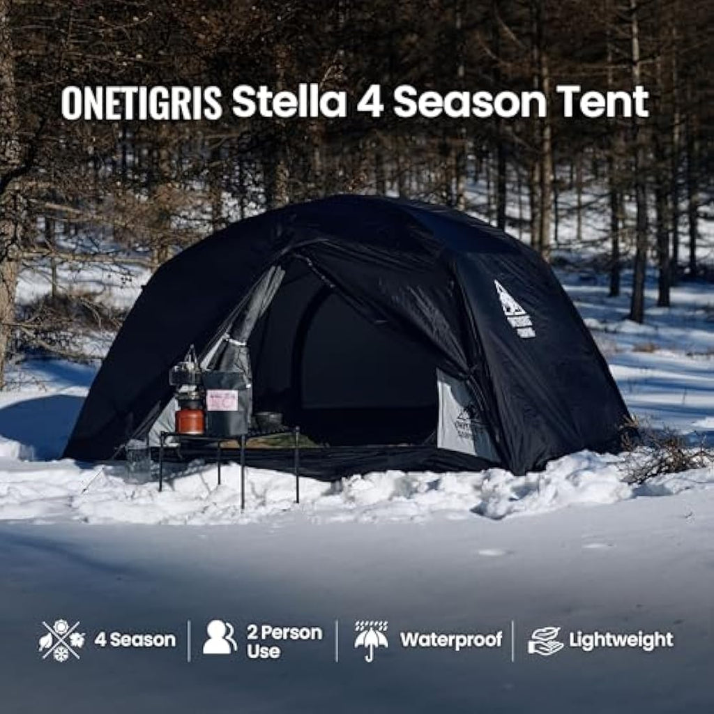 OneTigris Stella 2 Person 4-Season Backpacking Tent | 3000mm Waterproof