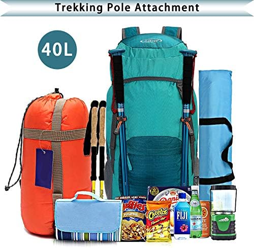 G4Free 40L Foldable Hiking Backpack | Lightweight Camping Rucksack