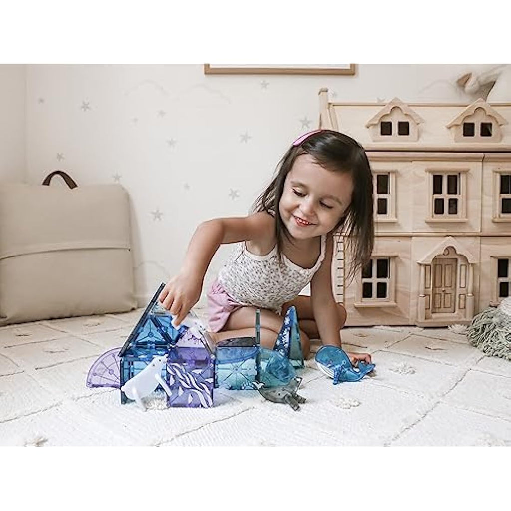 Magna-Tiles Arctic Animals 25-Piece Magnetic Building Tiles Set