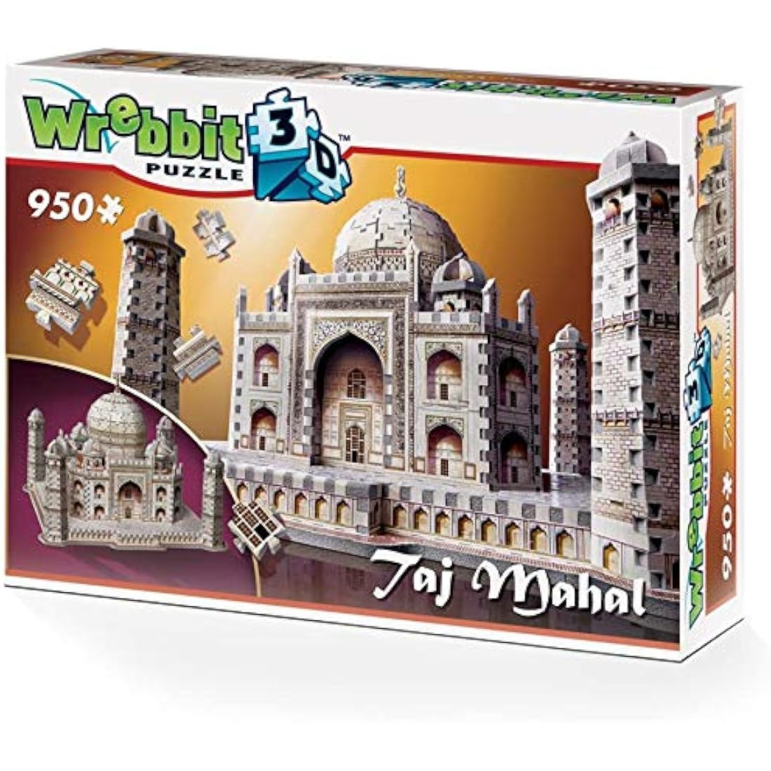 Wrebbit3D Taj Mahal 3D Puzzle – 950 Piece Architectural Model Kit