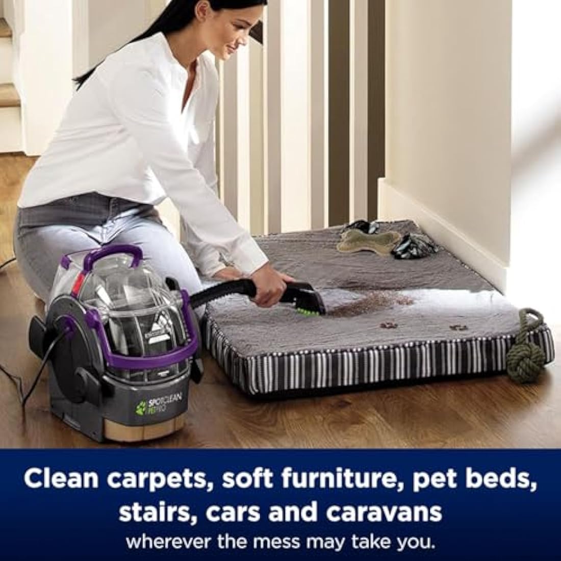 BISSELL SpotClean Pet Pro Portable Carpet and Upholstery Cleaner