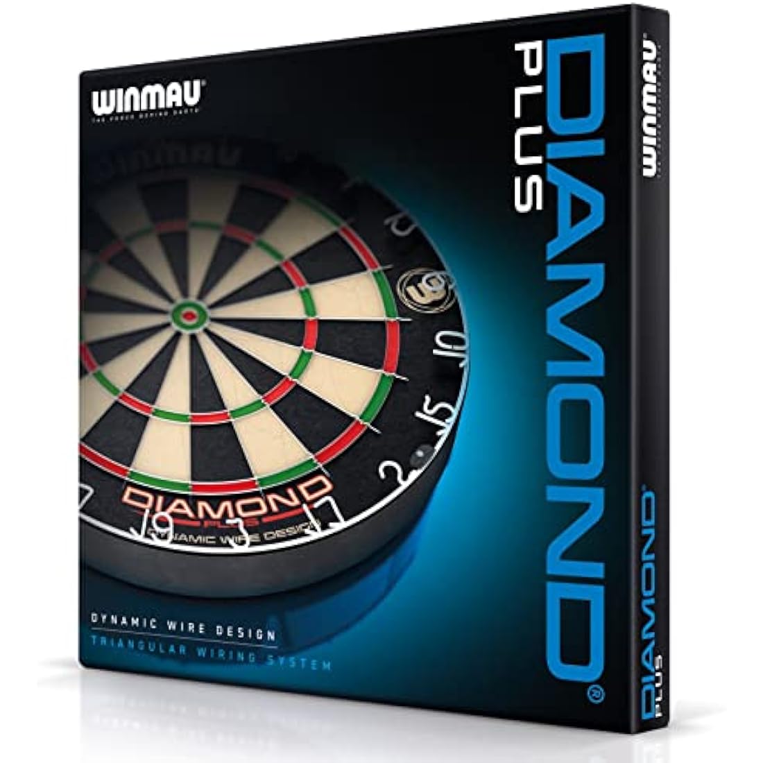 Winmau Diamond Plus Bristle Dartboard – Professional Sisal Tournament Board