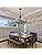 ASHUAQI 4-Light Wagon Wheel Chandelier – Rustic Black Farmhouse Pendant
