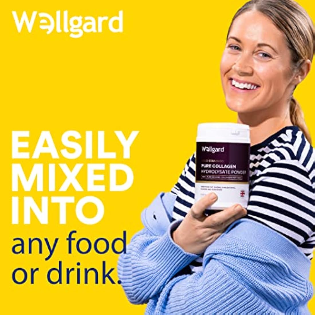 Wellgard Bovine Collagen Peptides Powder – Hydrolysed Keto Supplement