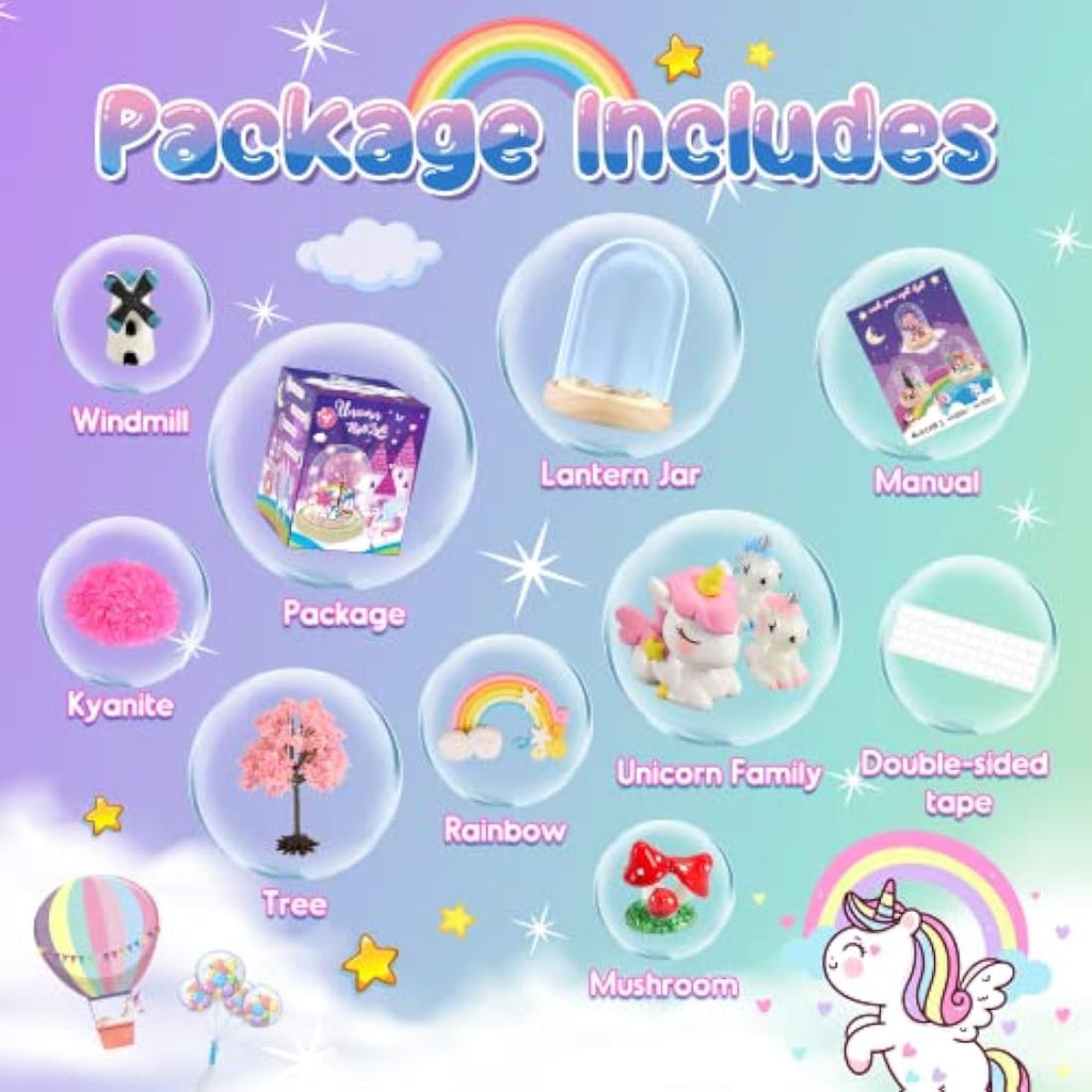 Jolof Store Unicorn Craft Kits – Handmade Creative Toys for Girls Age 3-9