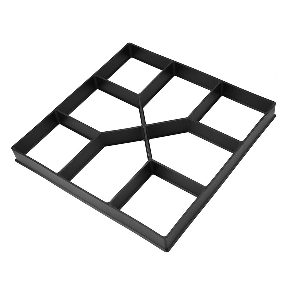 8-Grid Concrete Paving Mould – DIY Garden Path Maker 40x40cm