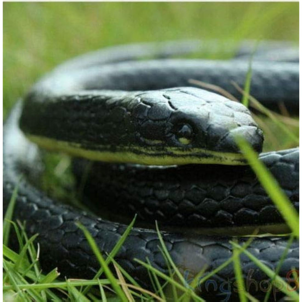 130cm Realistic Rubber Snake – Large Lifelike Garden Prank Toy