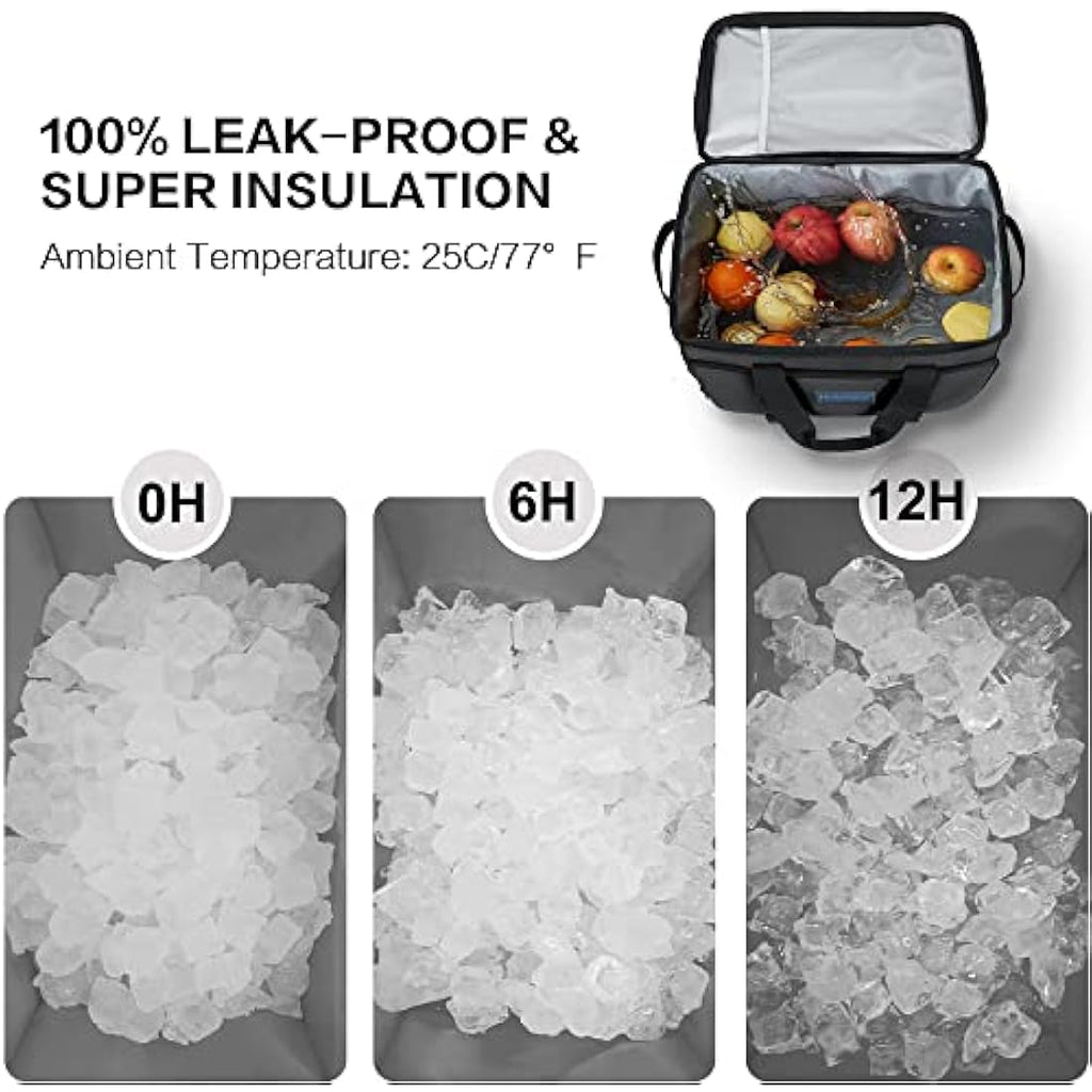Hulongo 30L Insulated Cooler Bag – Leakproof Waterproof Thermal Bag