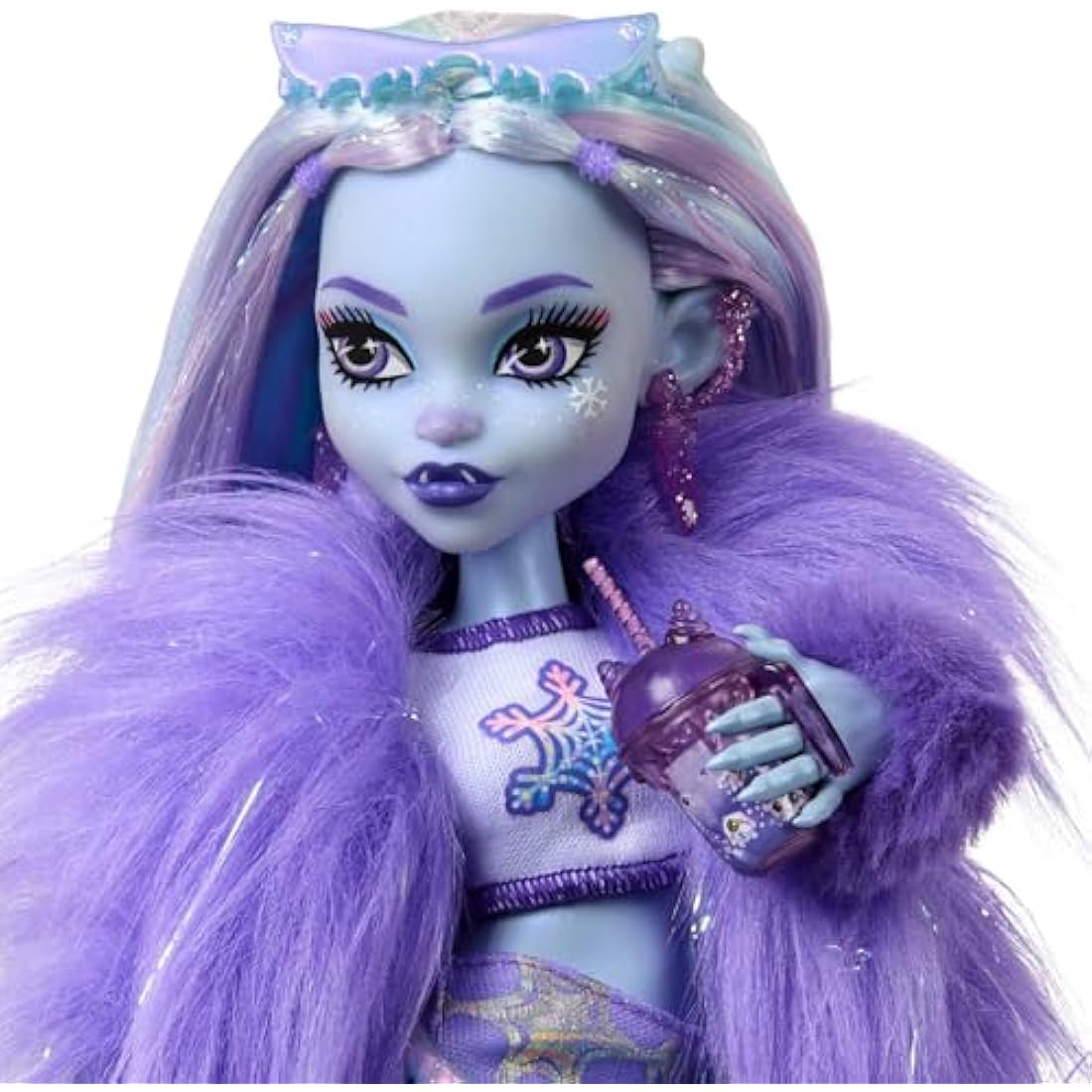 Monster High Abbey Bominable Yeti Fashion Doll with Pet Mammoth