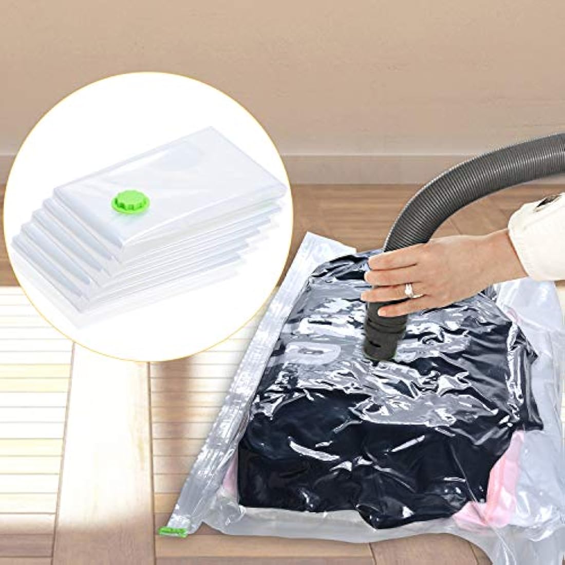 Gorilla Bags Heavy Duty Vacuum Storage Bags | 5 Pack Extra Large 100x80cm