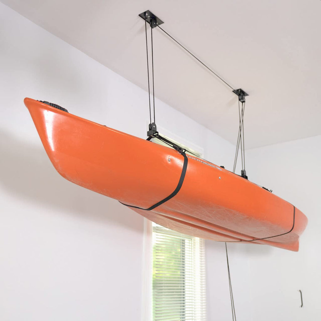 Kayak Ceiling Storage Pulley | Heavy Duty 150 lb Garage Hoist