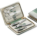MR.GREEN 8-in-1 Manicure Set - Stainless Steel Nail Clipper Kit (Green)