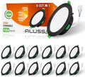 ALUSSO Ultra Slim 10W Dimmable LED Downlights | IP44 CCT Adjustable | 12 Pack