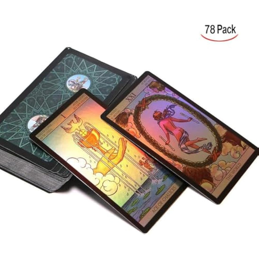 LHKJ 78 Tarot Cards Set | Classic Tarot Deck with English Guidebook