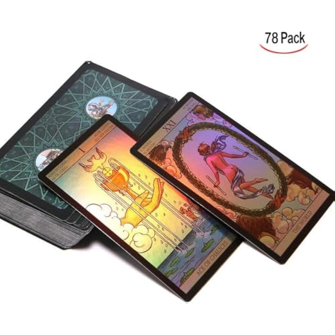 LHKJ 78 Tarot Cards Set | Classic Tarot Deck with English Guidebook