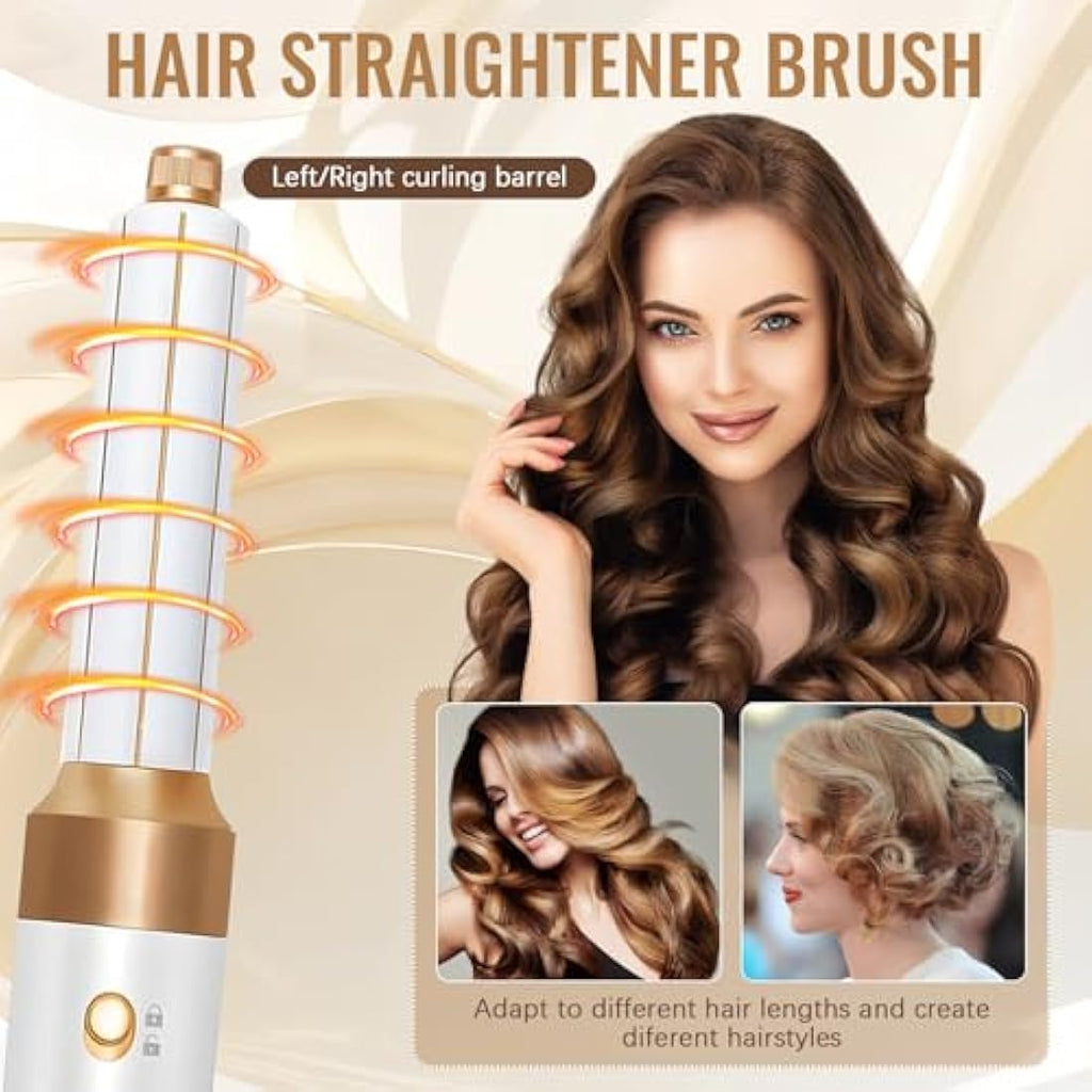 7-in-1 Air Styler | 110,000 RPM Ionic Hair Dryer - White