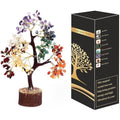 Wonder Care 7 Chakra Crystal Tree of Life – Feng Shui Gemstone Bonsai