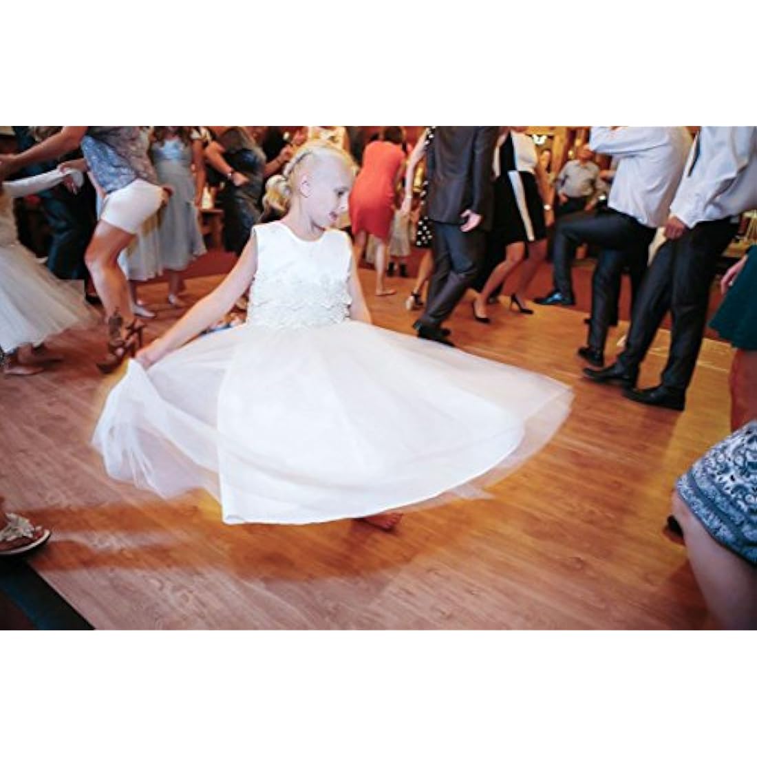 SnapFloors Portable Modular Dance Floor Kit | Dark Maple 3' x 3' Tiles