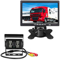 7" HD Backup Camera Kit | 18 LED Night Vision for Trucks