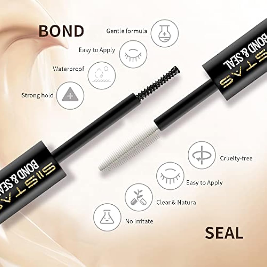 Jolof Store Lash Bond and Seal | Strong Hold DIY Cluster Eyelash Glue