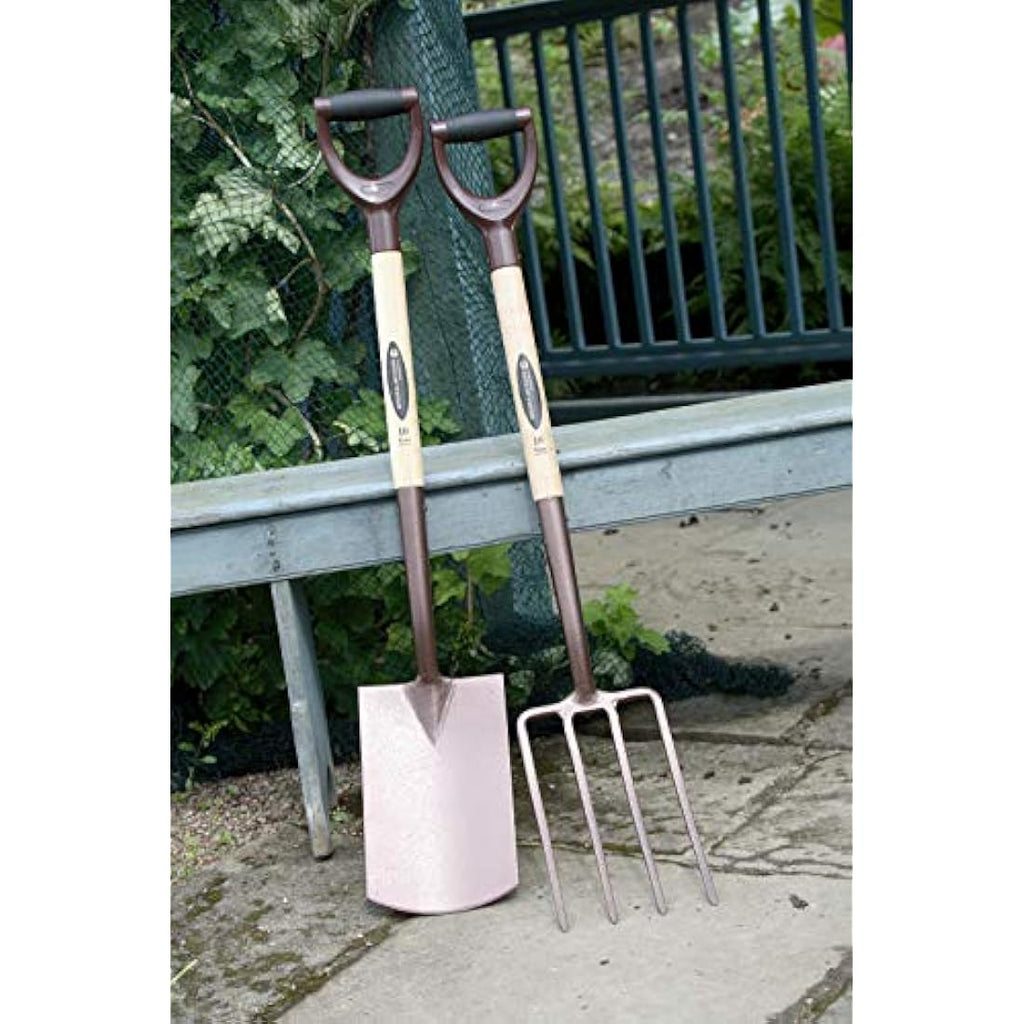Spear & Jackson Elements Carbon Steel Border Spade – Ergonomic Handle