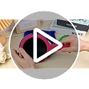 Magic Change Bag with Flower | 3-Compartment Stage Prop, Blue