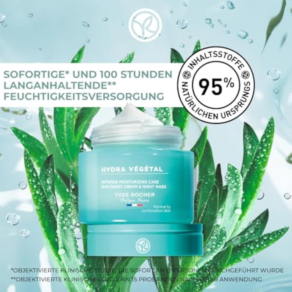 Yves Rocher Hydra Vegetal Face Moisturizer – 48h Intensive Care – 75ml