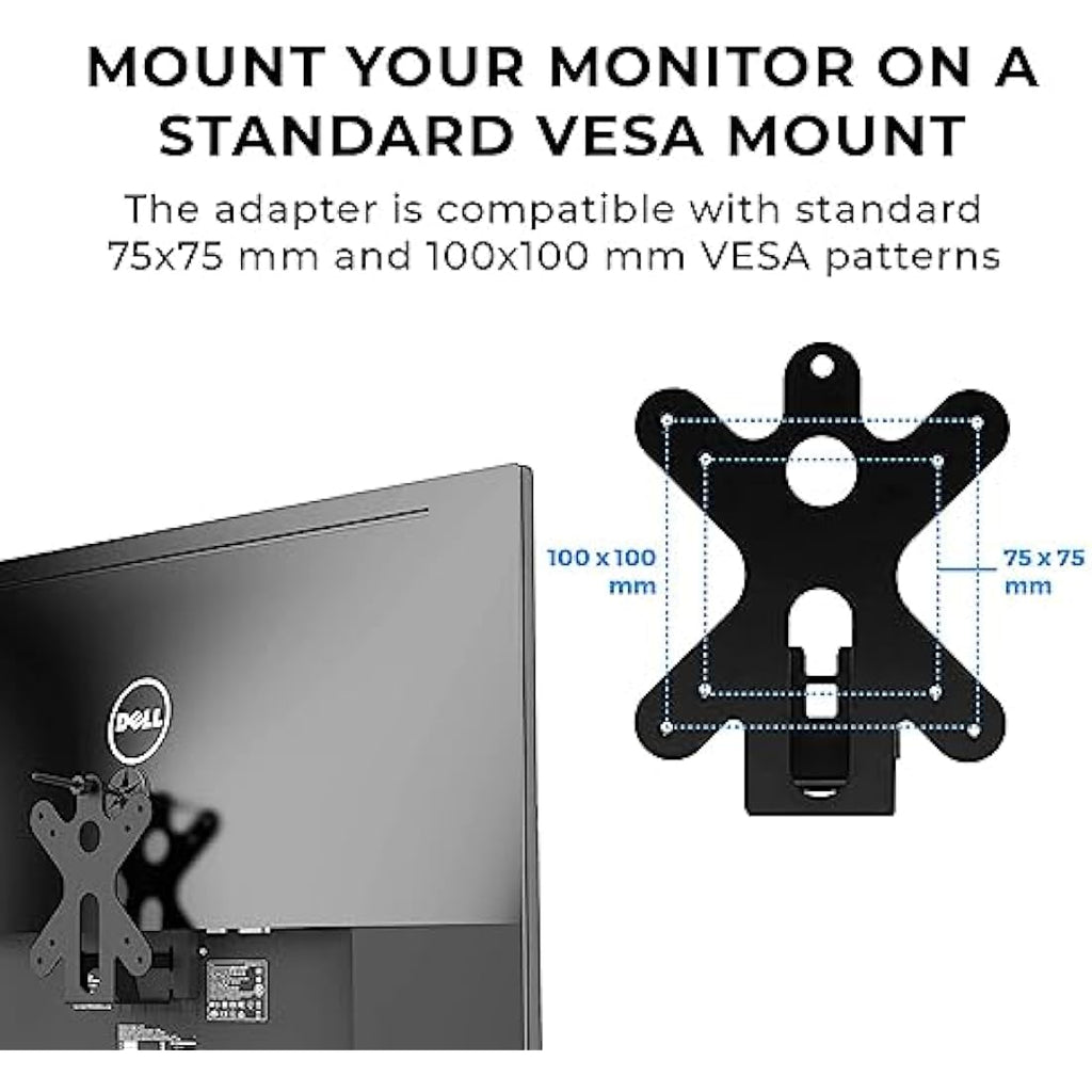 HumanCentric VESA Mount Adapter for Dell S and SE Series Monitors