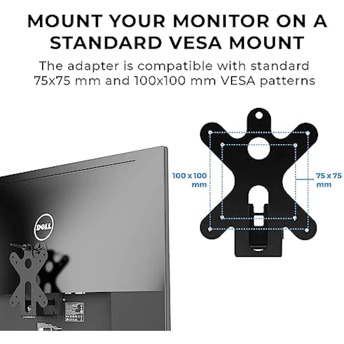 HumanCentric VESA Mount Adapter for Dell S and SE Series Monitors