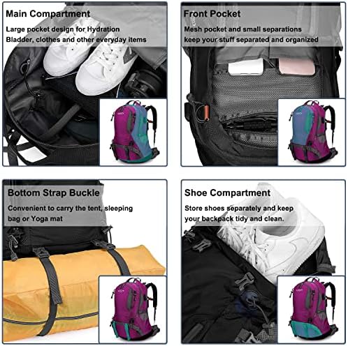 G4Free 50L Hiking Backpack | Waterproof Mountaineering Travel Rucksack