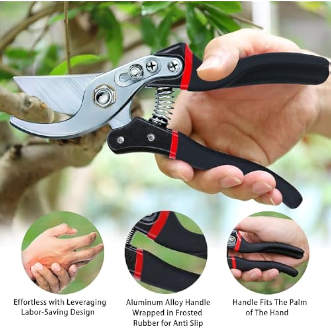 Kynup Gardening Pruning Shears – SK-5 Steel Ergonomic Secateurs